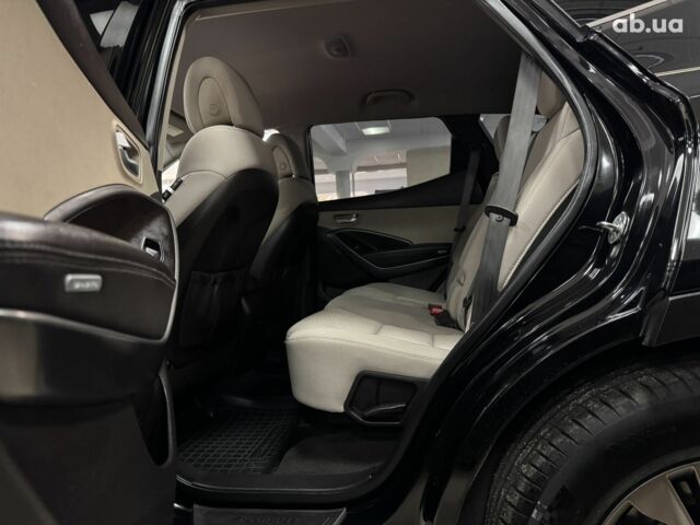 Черный Хендай Санта Фе, объемом двигателя 2.4 л и пробегом 192 тыс. км за 12900 $, фото 3 на Automoto.ua