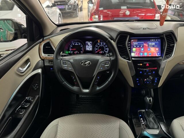 Черный Хендай Санта Фе, объемом двигателя 2.4 л и пробегом 192 тыс. км за 12900 $, фото 4 на Automoto.ua