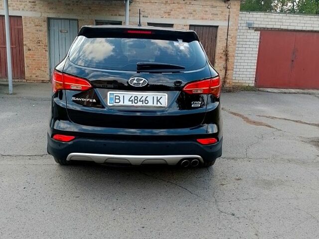 Хендай Санта Фе 2013 в Полтаве на Automoto.ua Черный Хендай Санта Фе, объемом двигателя 2.2 л и пробегом 210 тыс. км за 15990 $, фото 1 на Automoto.ua