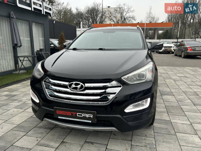 Черный Хендай Санта Фе, объемом двигателя 2.2 л и пробегом 190 тыс. км за 14900 $, фото 5 на Automoto.ua