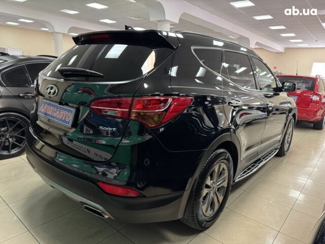 Черный Хендай Санта Фе, объемом двигателя 2.4 л и пробегом 192 тыс. км за 12900 $, фото 1 на Automoto.ua