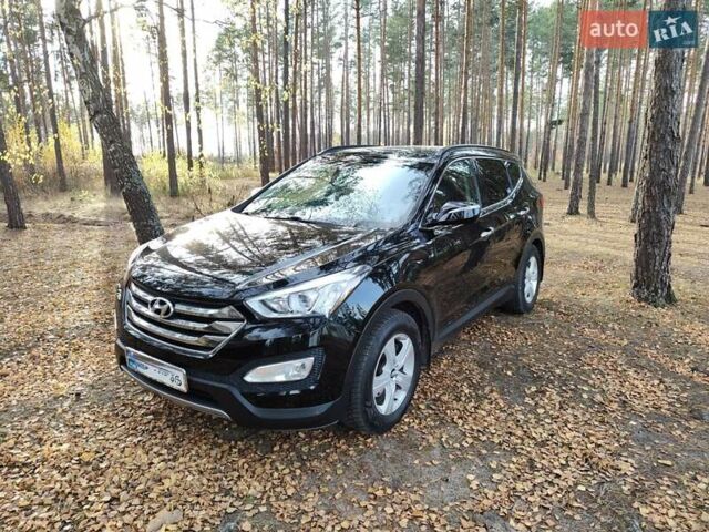 Черный Хендай Санта Фе, объемом двигателя 2.36 л и пробегом 170 тыс. км за 14200 $, фото 7 на Automoto.ua