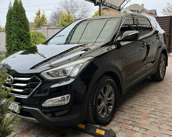 Черный Хендай Санта Фе, объемом двигателя 2.36 л и пробегом 166 тыс. км за 15000 $, фото 9 на Automoto.ua
