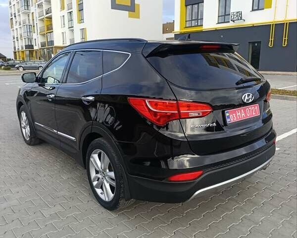 Хендай Санта Фе 2013 в Луцке на Automoto.ua Черный Хендай Санта Фе, объемом двигателя 2 л и пробегом 259 тыс. км за 12800 $, фото 5 на Automoto.ua