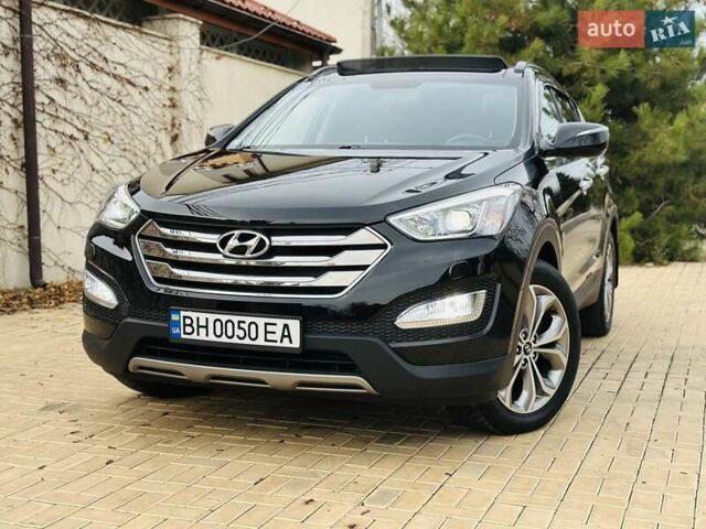 Черный Хендай Санта Фе, объемом двигателя 2.2 л и пробегом 137 тыс. км за 17800 $, фото 5 на Automoto.ua