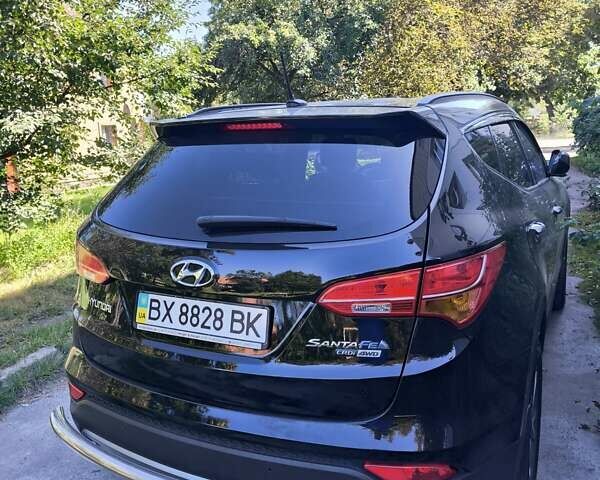 Черный Хендай Санта Фе, объемом двигателя 2.2 л и пробегом 162 тыс. км за 19490 $, фото 3 на Automoto.ua