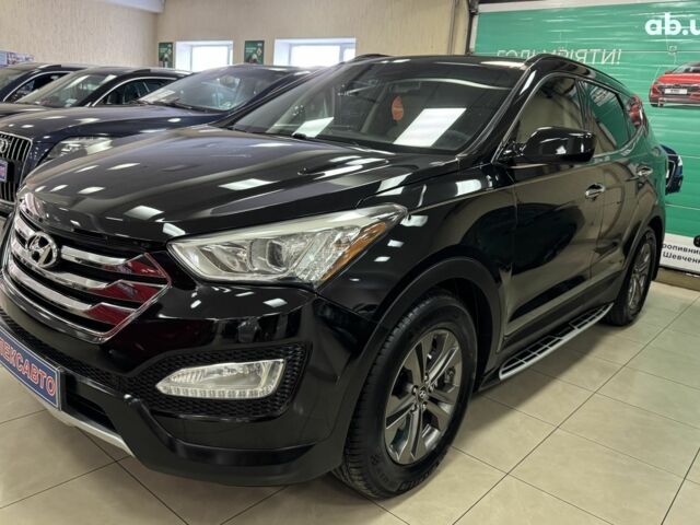 Черный Хендай Санта Фе, объемом двигателя 2.4 л и пробегом 192 тыс. км за 12900 $, фото 6 на Automoto.ua