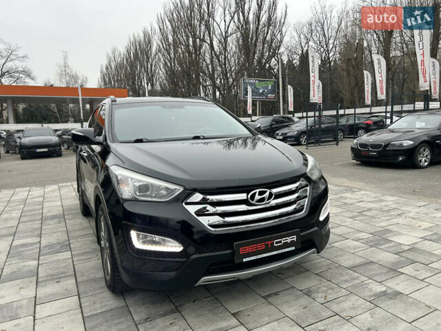 Черный Хендай Санта Фе, объемом двигателя 2.2 л и пробегом 190 тыс. км за 14900 $, фото 7 на Automoto.ua