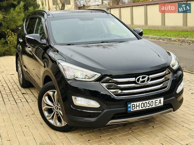 Черный Хендай Санта Фе, объемом двигателя 2.2 л и пробегом 137 тыс. км за 17800 $, фото 4 на Automoto.ua