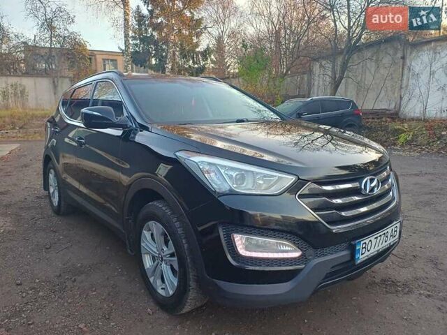 Черный Хендай Санта Фе, объемом двигателя 2.36 л и пробегом 223 тыс. км за 14800 $, фото 3 на Automoto.ua