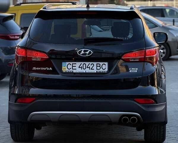 Черный Хендай Санта Фе, объемом двигателя 2.2 л и пробегом 151 тыс. км за 15900 $, фото 6 на Automoto.ua
