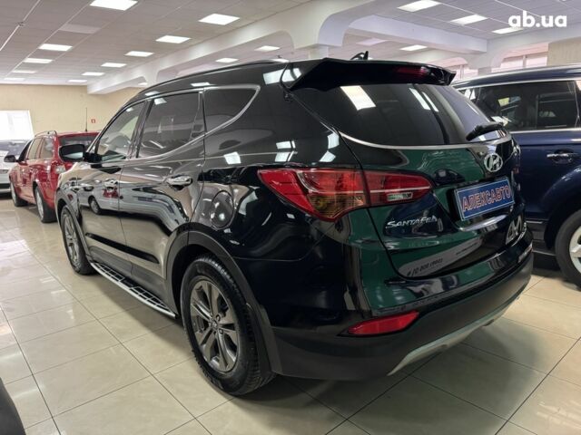 Черный Хендай Санта Фе, объемом двигателя 2.4 л и пробегом 192 тыс. км за 12900 $, фото 5 на Automoto.ua