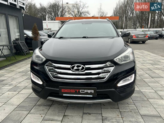 Черный Хендай Санта Фе, объемом двигателя 2.2 л и пробегом 190 тыс. км за 14900 $, фото 6 на Automoto.ua
