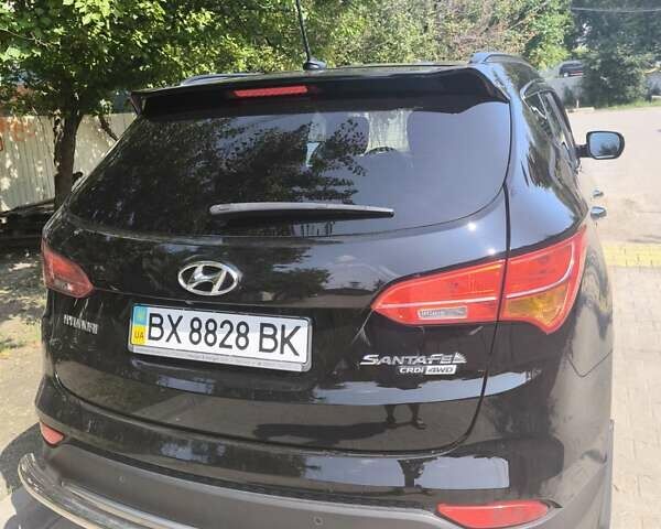 Черный Хендай Санта Фе, объемом двигателя 2.2 л и пробегом 162 тыс. км за 19490 $, фото 4 на Automoto.ua