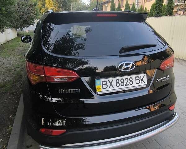 Черный Хендай Санта Фе, объемом двигателя 2.2 л и пробегом 162 тыс. км за 19490 $, фото 5 на Automoto.ua