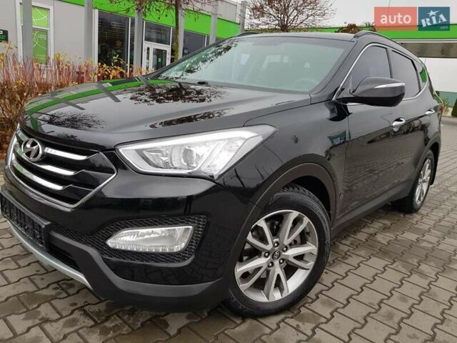 Черный Хендай Санта Фе, объемом двигателя 2.2 л и пробегом 157 тыс. км за 15900 $, фото 2 на Automoto.ua