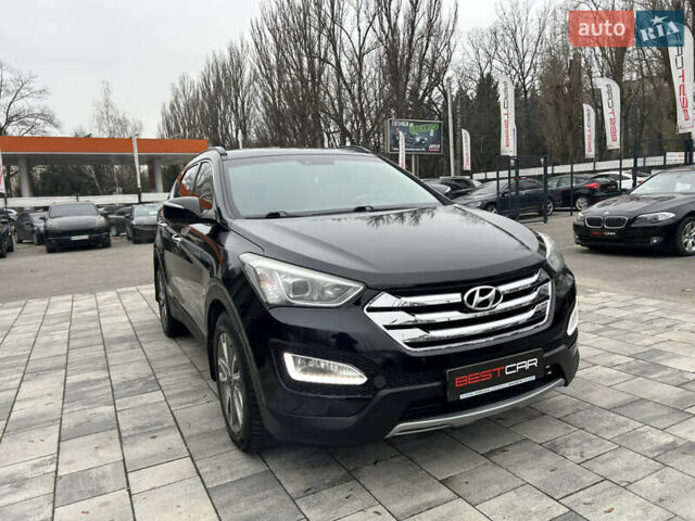 Черный Хендай Санта Фе, объемом двигателя 2.2 л и пробегом 190 тыс. км за 14900 $, фото 8 на Automoto.ua
