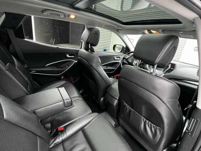 Черный Хендай Санта Фе, объемом двигателя 2.2 л и пробегом 154 тыс. км за 18600 $, фото 4 на Automoto.ua