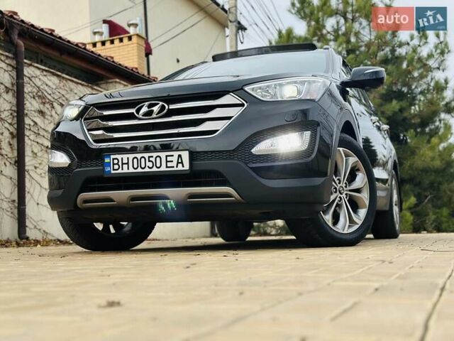Черный Хендай Санта Фе, объемом двигателя 2.2 л и пробегом 137 тыс. км за 17800 $, фото 6 на Automoto.ua