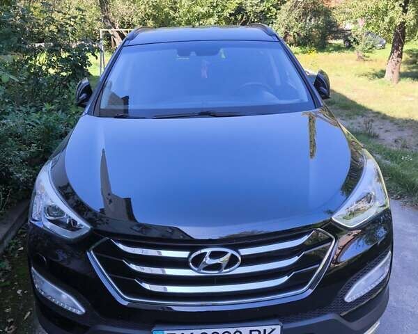 Черный Хендай Санта Фе, объемом двигателя 2.2 л и пробегом 162 тыс. км за 19490 $, фото 8 на Automoto.ua