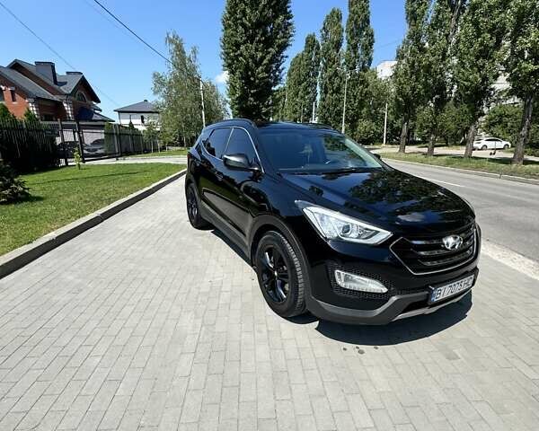 Чорний Хендай Санта Фе, об'ємом двигуна 2.2 л та пробігом 185 тис. км за 17500 $, фото 15 на Automoto.ua