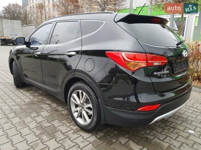 Черный Хендай Санта Фе, объемом двигателя 2.2 л и пробегом 157 тыс. км за 15900 $, фото 5 на Automoto.ua