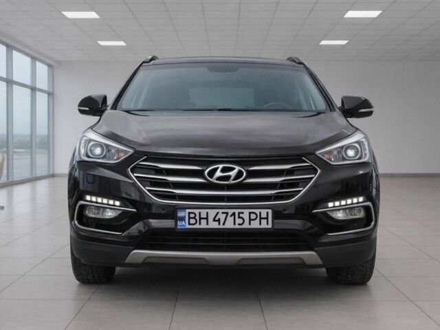 Черный Хендай Санта Фе, объемом двигателя 2.4 л и пробегом 181 тыс. км за 13300 $, фото 1 на Automoto.ua