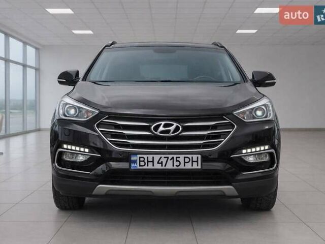 Черный Хендай Санта Фе, объемом двигателя 2.36 л и пробегом 181 тыс. км за 13300 $, фото 1 на Automoto.ua
