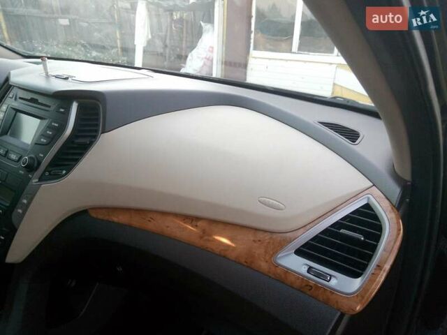 Черный Хендай Санта Фе, объемом двигателя 2.4 л и пробегом 136 тыс. км за 13750 $, фото 11 на Automoto.ua