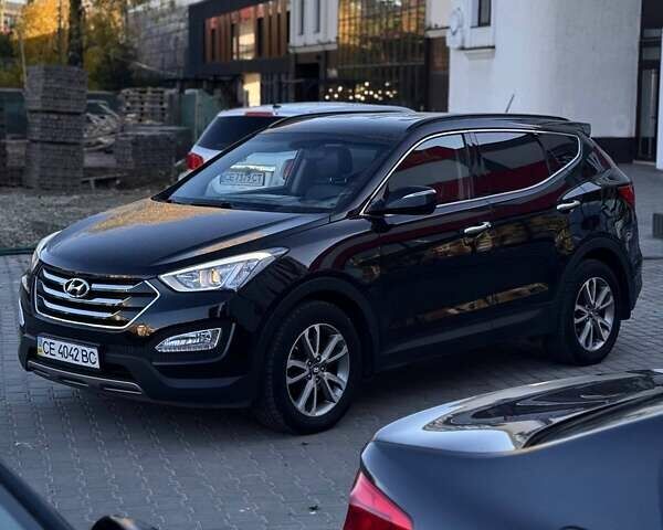 Черный Хендай Санта Фе, объемом двигателя 2.2 л и пробегом 151 тыс. км за 15900 $, фото 3 на Automoto.ua