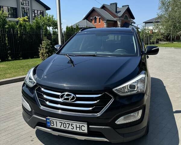 Чорний Хендай Санта Фе, об'ємом двигуна 2.2 л та пробігом 185 тис. км за 17500 $, фото 3 на Automoto.ua