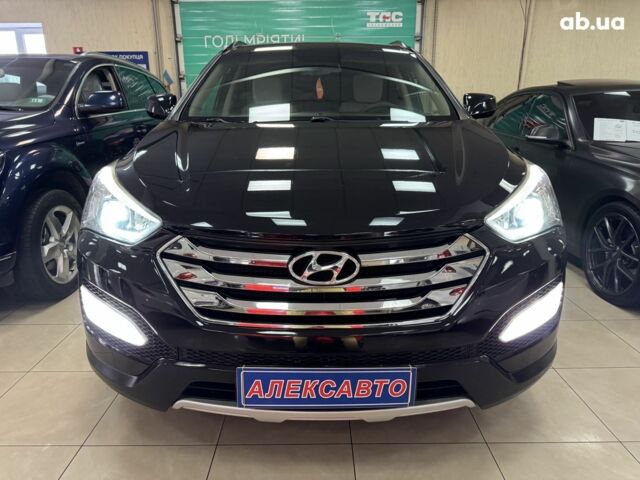 Черный Хендай Санта Фе, объемом двигателя 2.4 л и пробегом 192 тыс. км за 12900 $, фото 8 на Automoto.ua