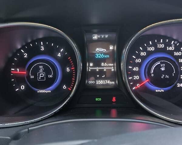 Черный Хендай Санта Фе, объемом двигателя 2.2 л и пробегом 162 тыс. км за 19490 $, фото 14 на Automoto.ua