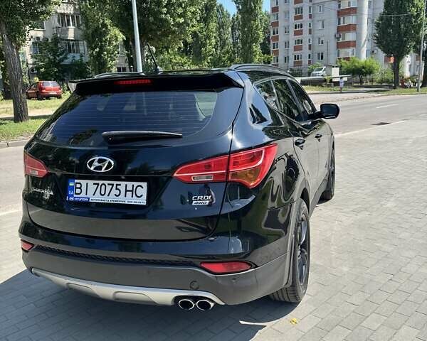 Чорний Хендай Санта Фе, об'ємом двигуна 2.2 л та пробігом 185 тис. км за 17500 $, фото 12 на Automoto.ua