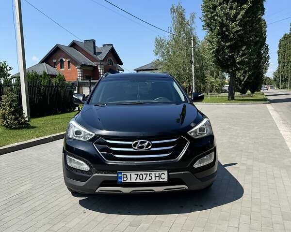 Чорний Хендай Санта Фе, об'ємом двигуна 2.2 л та пробігом 185 тис. км за 17500 $, фото 1 на Automoto.ua