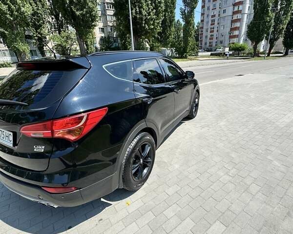 Чорний Хендай Санта Фе, об'ємом двигуна 2.2 л та пробігом 185 тис. км за 17500 $, фото 13 на Automoto.ua