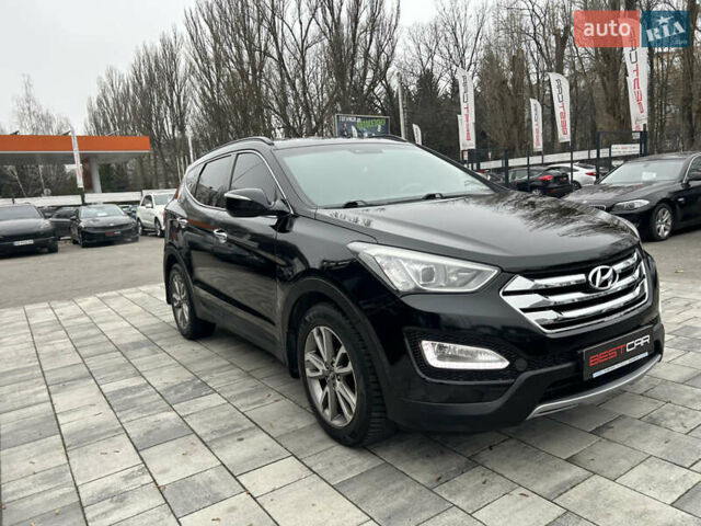 Черный Хендай Санта Фе, объемом двигателя 2.2 л и пробегом 190 тыс. км за 14900 $, фото 9 на Automoto.ua