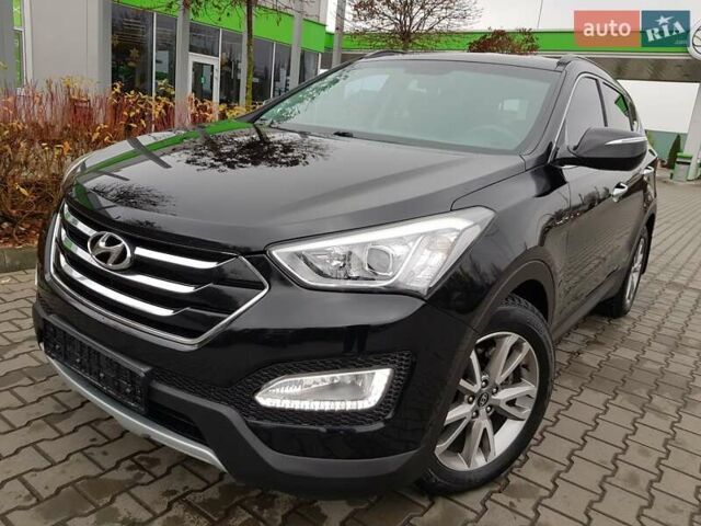 Черный Хендай Санта Фе, объемом двигателя 2.2 л и пробегом 157 тыс. км за 15900 $, фото 3 на Automoto.ua