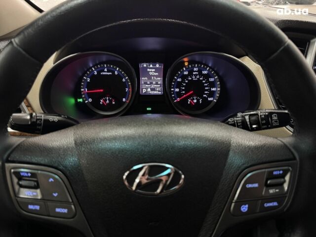 Черный Хендай Санта Фе, объемом двигателя 2.4 л и пробегом 192 тыс. км за 12900 $, фото 7 на Automoto.ua