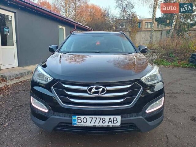 Черный Хендай Санта Фе, объемом двигателя 2.36 л и пробегом 223 тыс. км за 14800 $, фото 1 на Automoto.ua