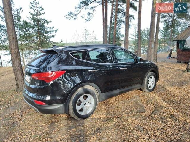 Черный Хендай Санта Фе, объемом двигателя 2.36 л и пробегом 170 тыс. км за 14200 $, фото 14 на Automoto.ua