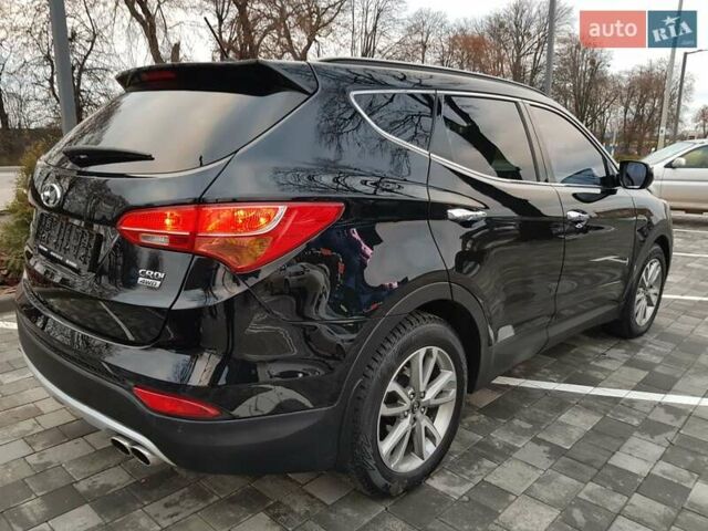 Черный Хендай Санта Фе, объемом двигателя 2.2 л и пробегом 159 тыс. км за 15900 $, фото 5 на Automoto.ua