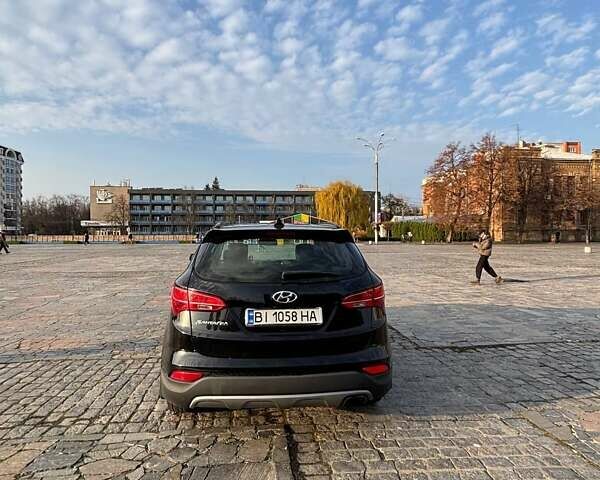 Черный Хендай Санта Фе, объемом двигателя 2.36 л и пробегом 162 тыс. км за 13900 $, фото 4 на Automoto.ua