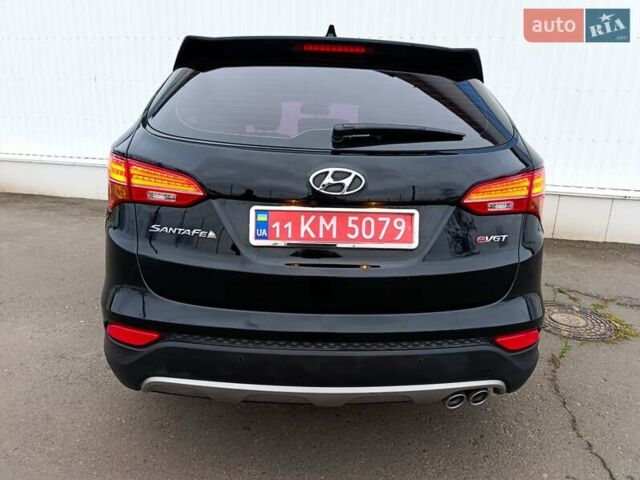 Черный Хендай Санта Фе, объемом двигателя 2 л и пробегом 211 тыс. км за 17200 $, фото 2 на Automoto.ua