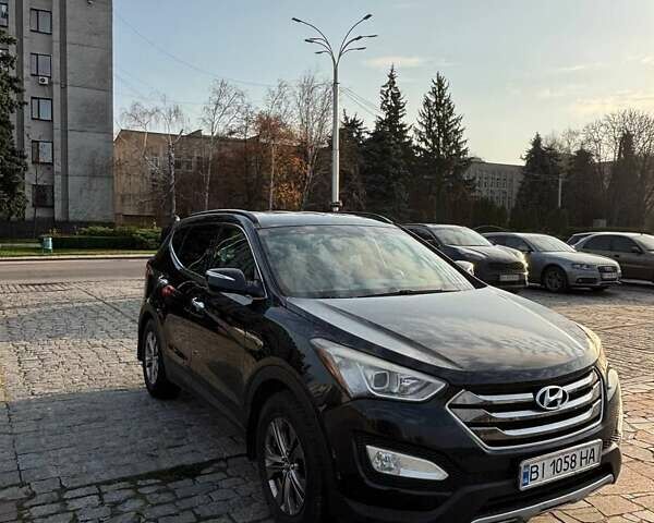 Черный Хендай Санта Фе, объемом двигателя 2.36 л и пробегом 162 тыс. км за 13900 $, фото 3 на Automoto.ua