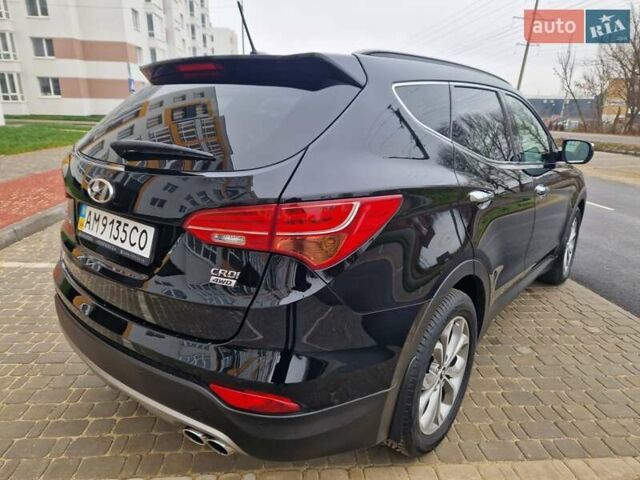 Черный Хендай Санта Фе, объемом двигателя 2.2 л и пробегом 94 тыс. км за 20300 $, фото 31 на Automoto.ua