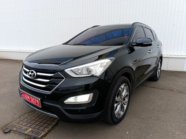 Черный Хендай Санта Фе, объемом двигателя 2 л и пробегом 211 тыс. км за 17200 $, фото 6 на Automoto.ua