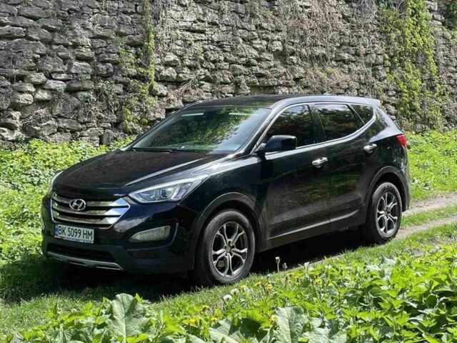 Черный Хендай Санта Фе, объемом двигателя 2.4 л и пробегом 164 тыс. км за 13500 $, фото 2 на Automoto.ua