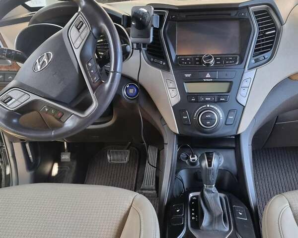 Черный Хендай Санта Фе, объемом двигателя 2 л и пробегом 141 тыс. км за 12800 $, фото 7 на Automoto.ua