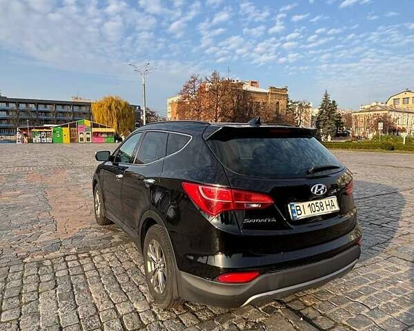 Черный Хендай Санта Фе, объемом двигателя 2.36 л и пробегом 162 тыс. км за 13900 $, фото 6 на Automoto.ua